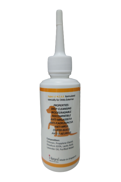 I-Vetpro Super Clear Ear Cleaner 120ml