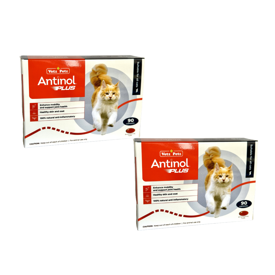 Antinol Plus for Cats 90 Caps (Bundle of 2)