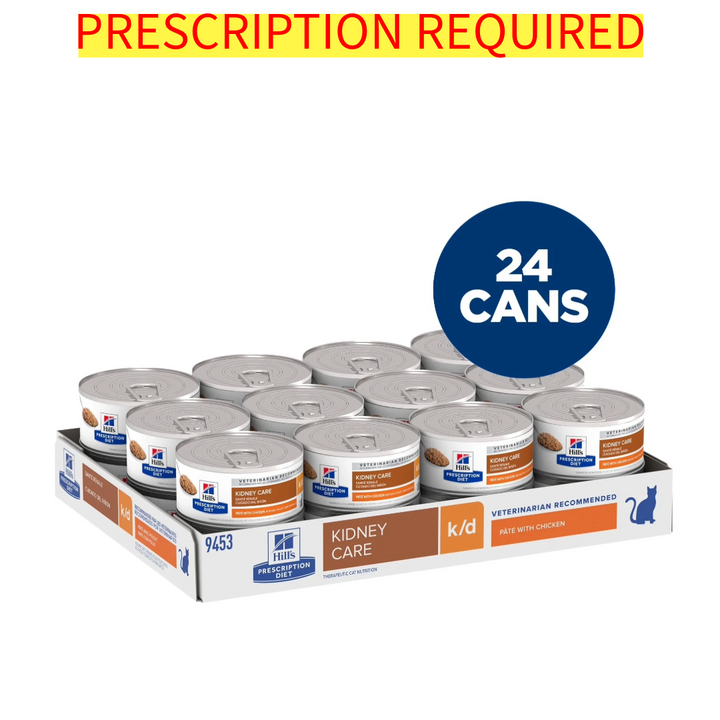 Hill's Feline K/D with Chicken 5.5oz (24 cans)