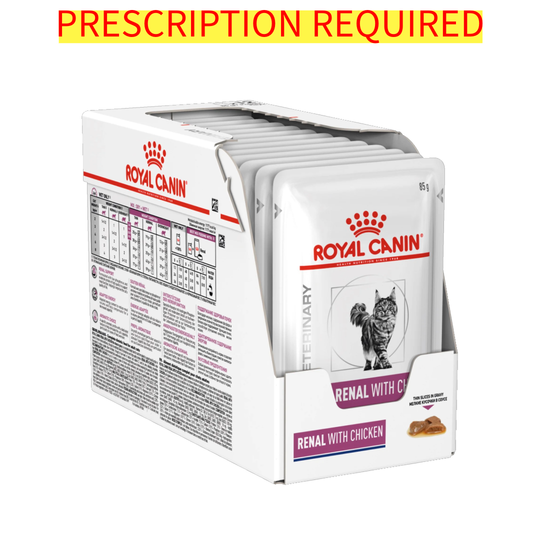 Royal Canin Renal with Fish Pouch for Cats