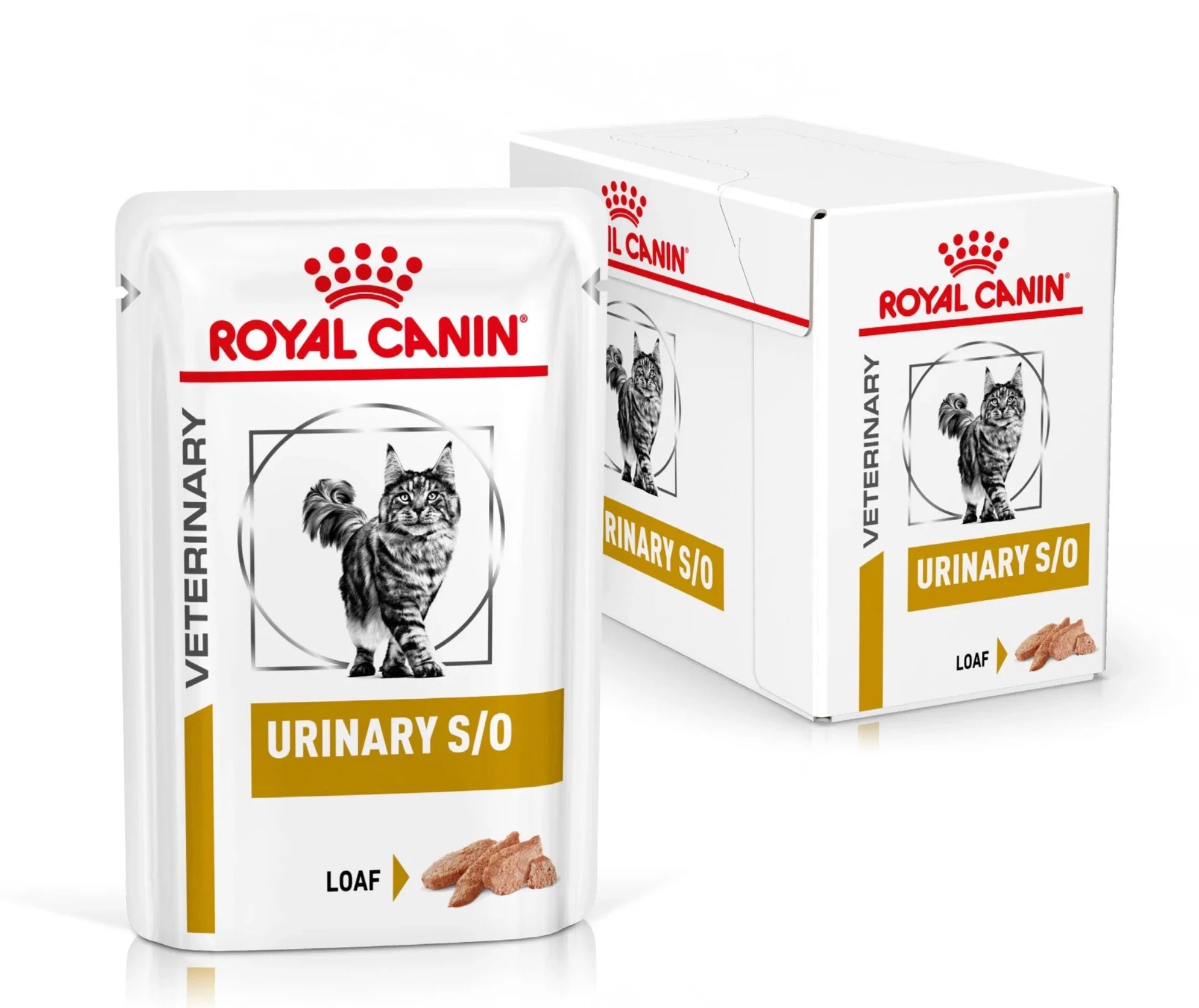 Royal Canin Urinary S O with Chicken Pouch Loaf for Cats Vet