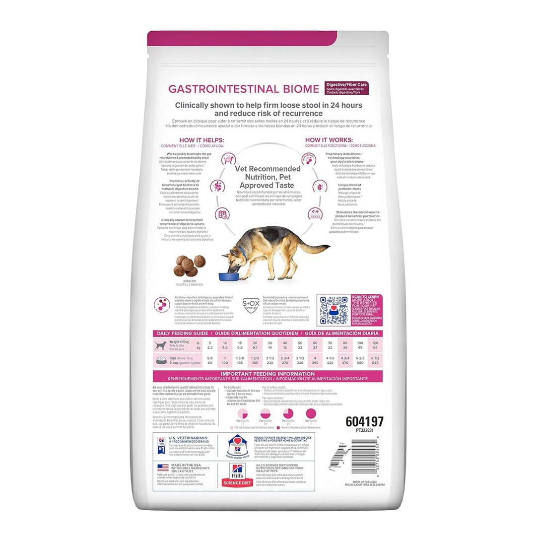 Hill's Prescription Diet Gastrointestinal Biome Canine