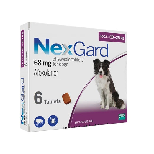Merial NexGard Afoxolaner Chewable Tablets