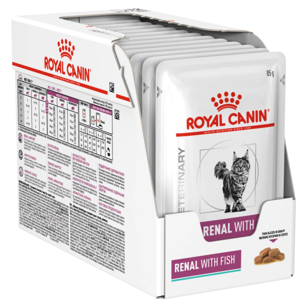 Royal Canin Renal with Fish Pouch for Cats