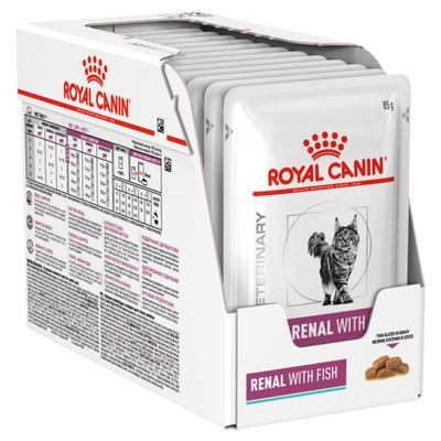 Royal Canin Renal with Fish Pouch for Cats Vet Central
