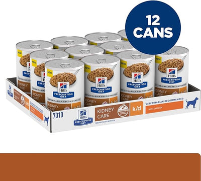 Hill's Canine K/D with Chicken (12 cans)