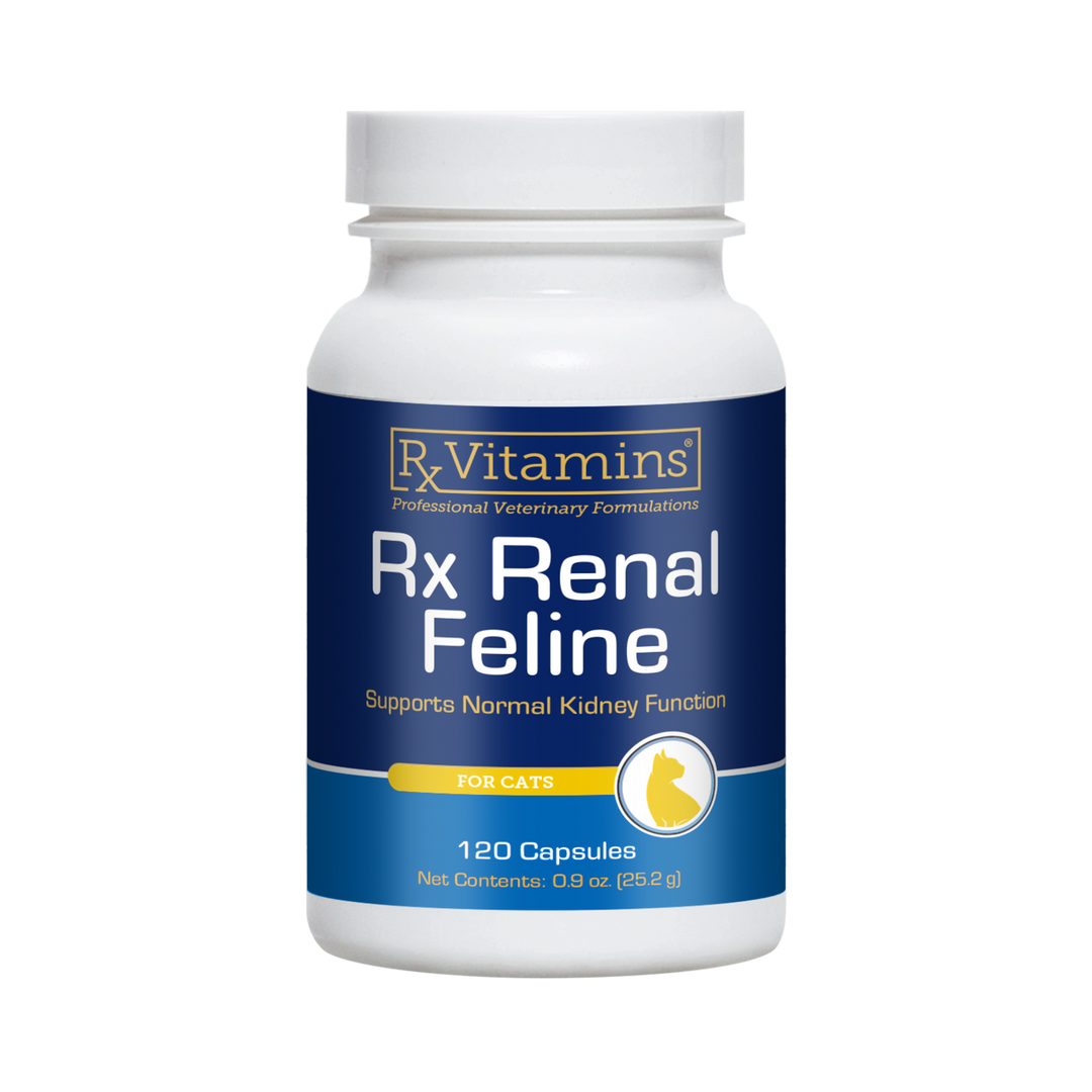 Rx Vitamins Renal Feline 120 Caps