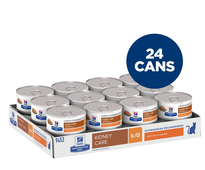 Hill's Feline K/D with Chicken 5.5oz (24 cans)