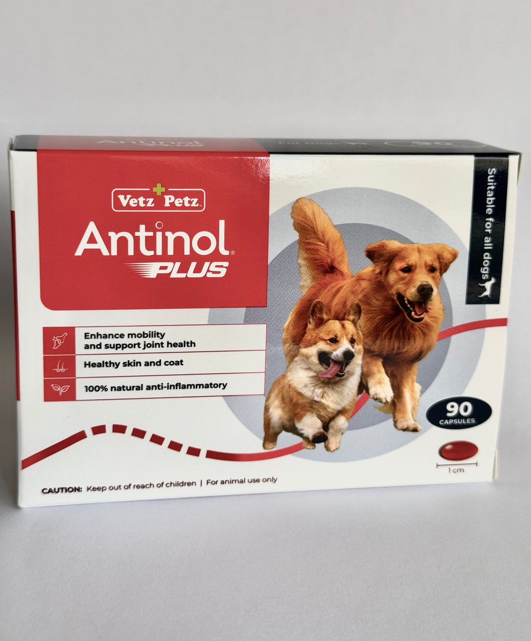 Antinol Plus for Dogs 90 Caps (Bundle of 2)