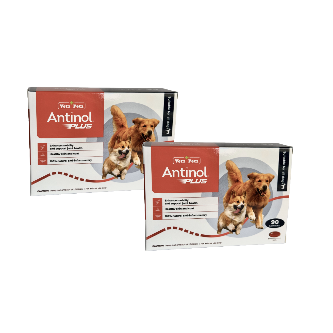 Antinol Plus for Dogs 90 Caps (Bundle of 2)