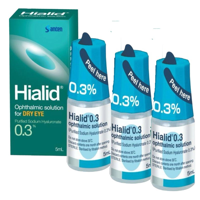 Sodium Hyaluronate 0.3% (Hialid 0.3) (Bundle of 3)