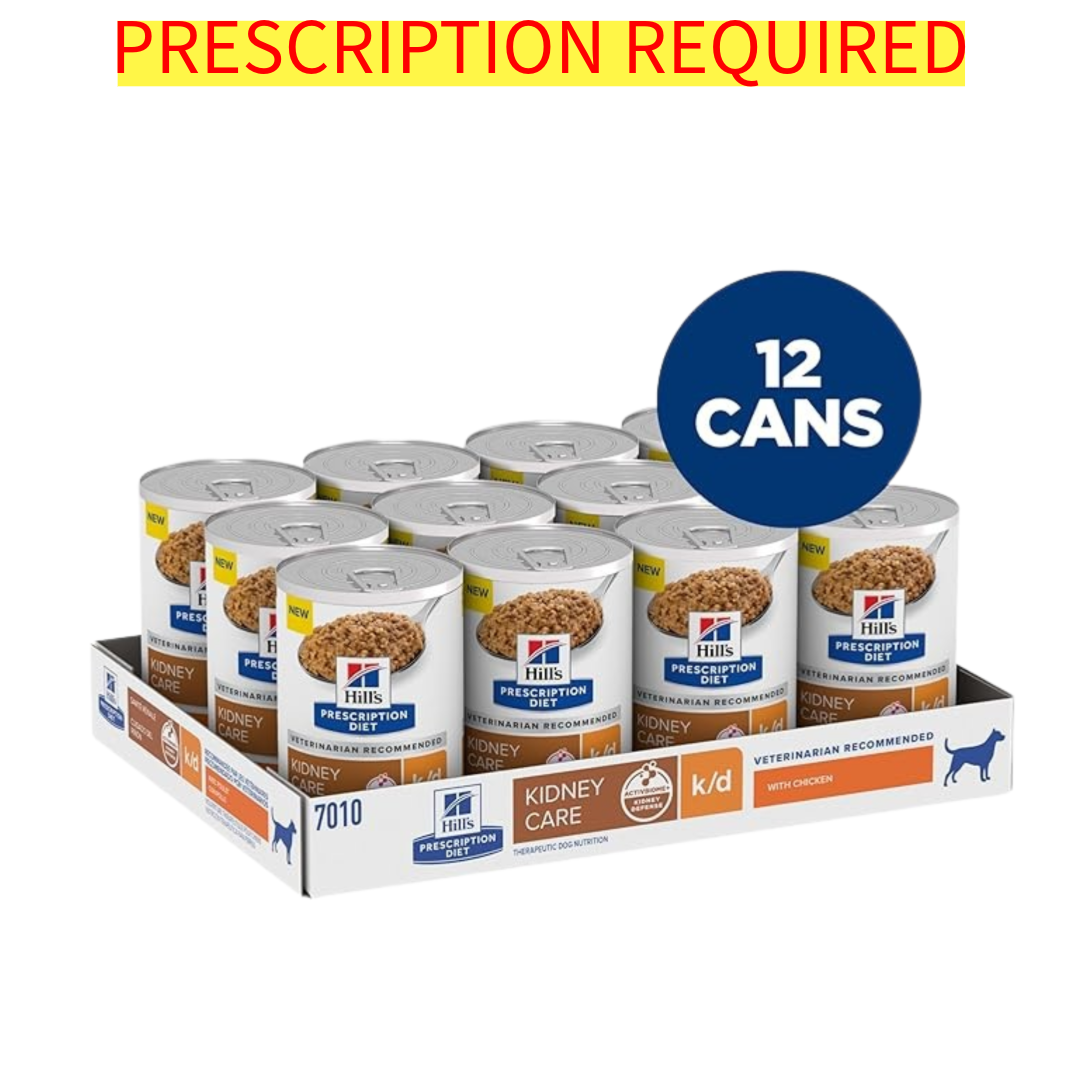 Hill's Canine K/D with Chicken 13oz (12 Cans)