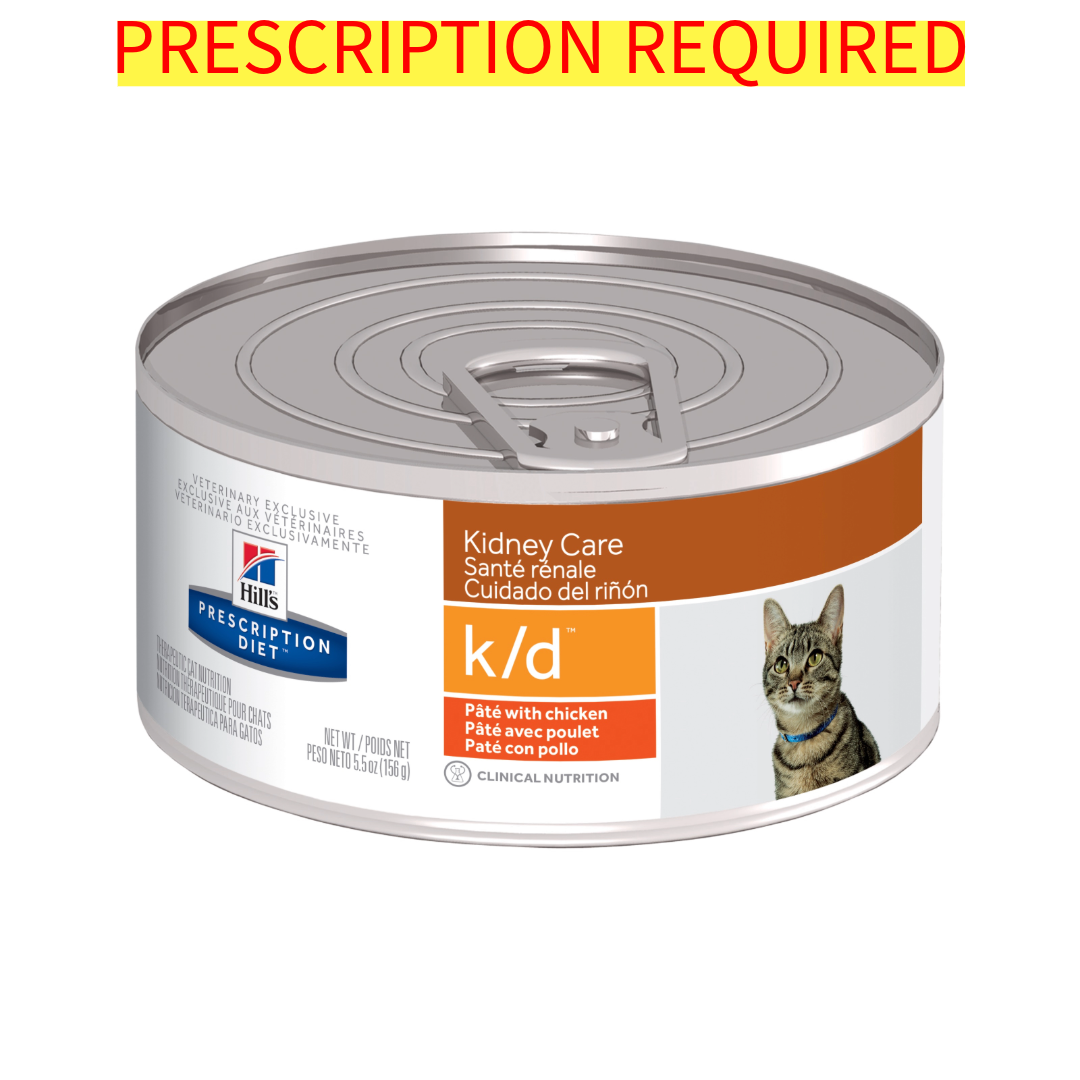 Hill's Feline K/D with Chicken 5.5oz (24 cans)