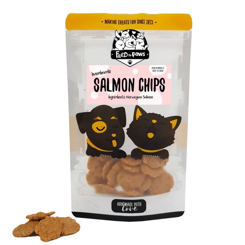Feed My Paws Salmon Chips