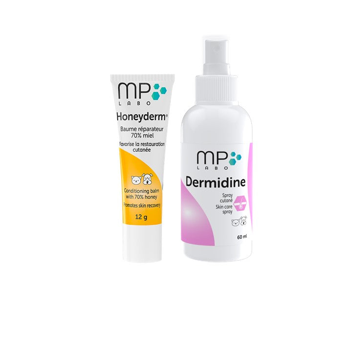 MP Labo Dermidine Spray + Honeyderm