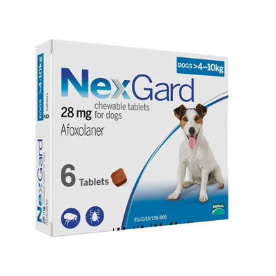 Merial NexGard Afoxolaner Chewable Tablets
