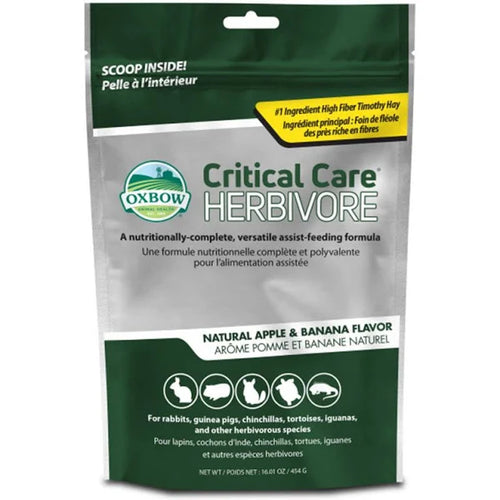 Oxbow Critical Care - Apple & Banana (454g)