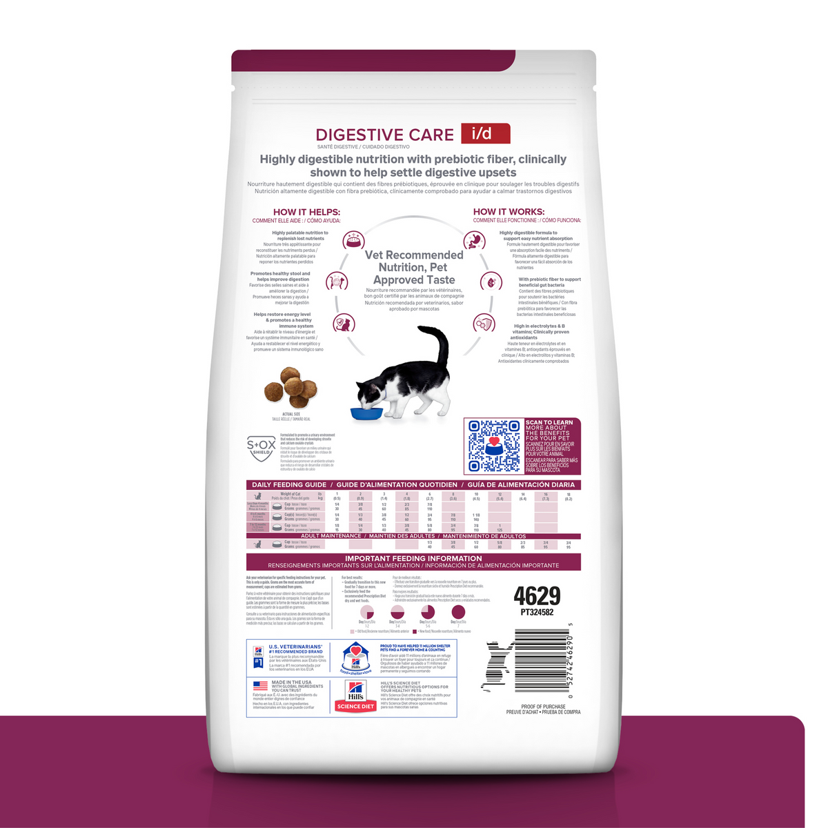 Hills digestive cat sales food