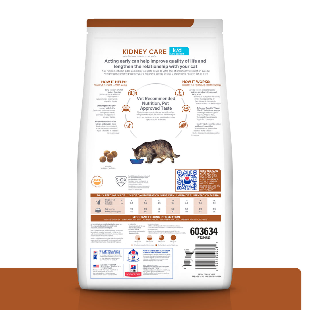 Hill's Feline K/D Early Support 4lbs