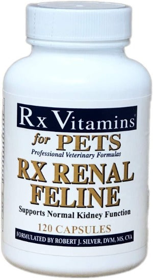 Rx Vitamins Renal Feline 120 Caps