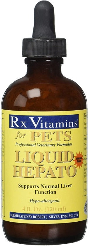 Rx Vitamins Chicken Flavor Liquid Hepato