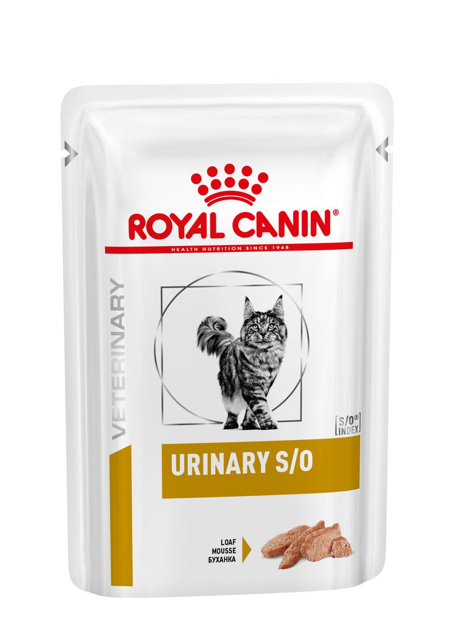 Royal Canin Urinary S/O with Chicken Pouch(Loaf) for Cats
