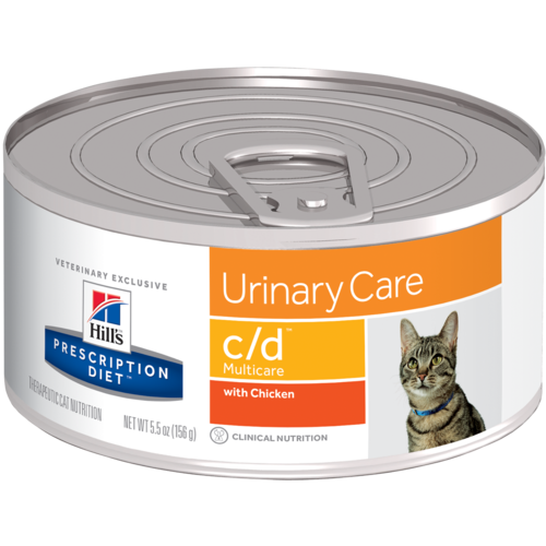 Hill's Feline C/D Multicare with Chicken (24 cans)