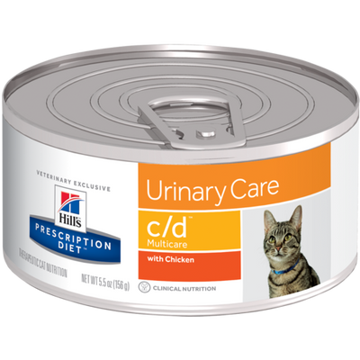 Hill's Feline C/D Multicare with Chicken 5.5oz (24 cans)